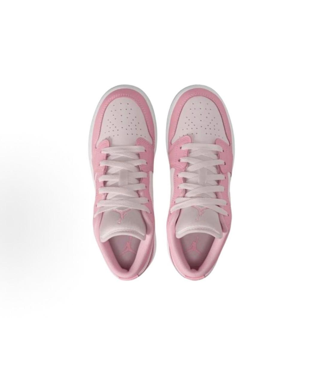 JORDAN Розовые кожаные кроссовки, фото 5