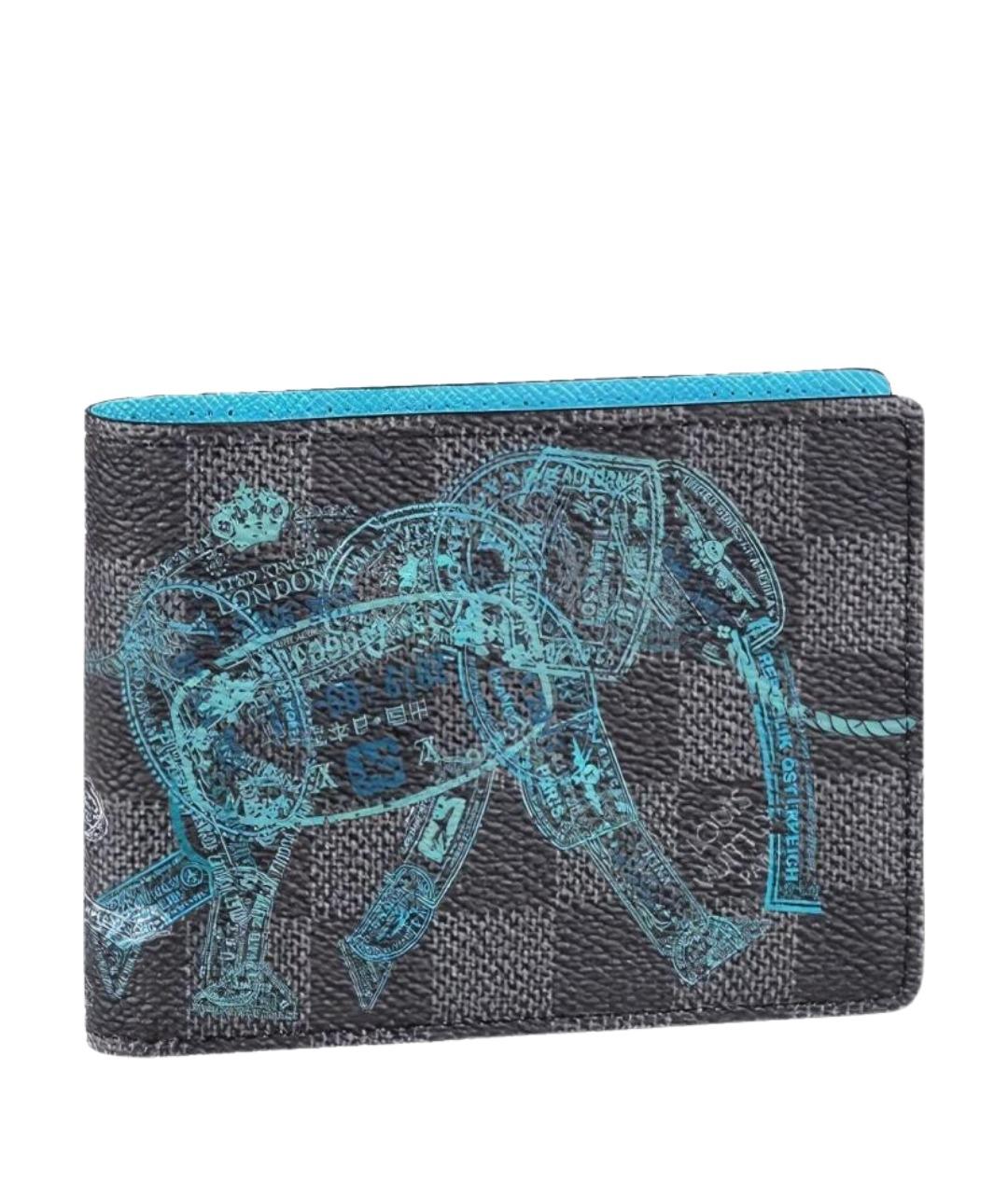 LOUIS VUITTON Синий кошелек, фото 1