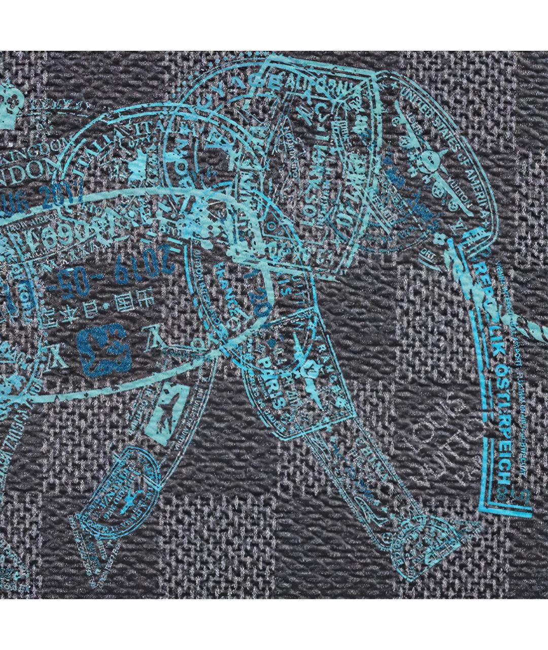 LOUIS VUITTON Синий кошелек, фото 5