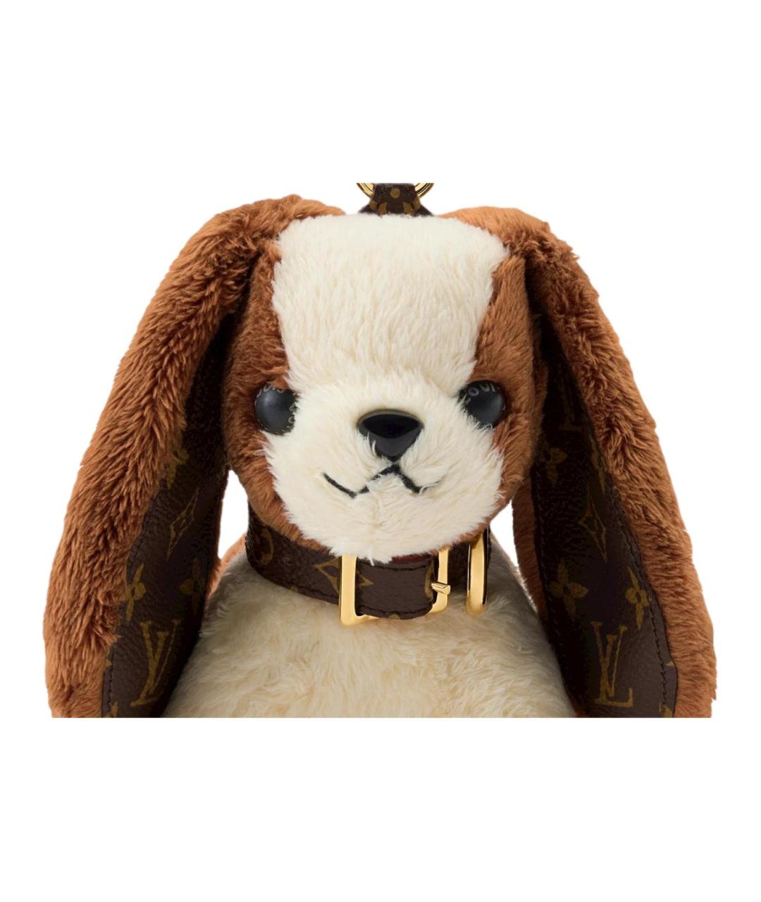 LOUIS VUITTON Коричневый брелок, фото 3