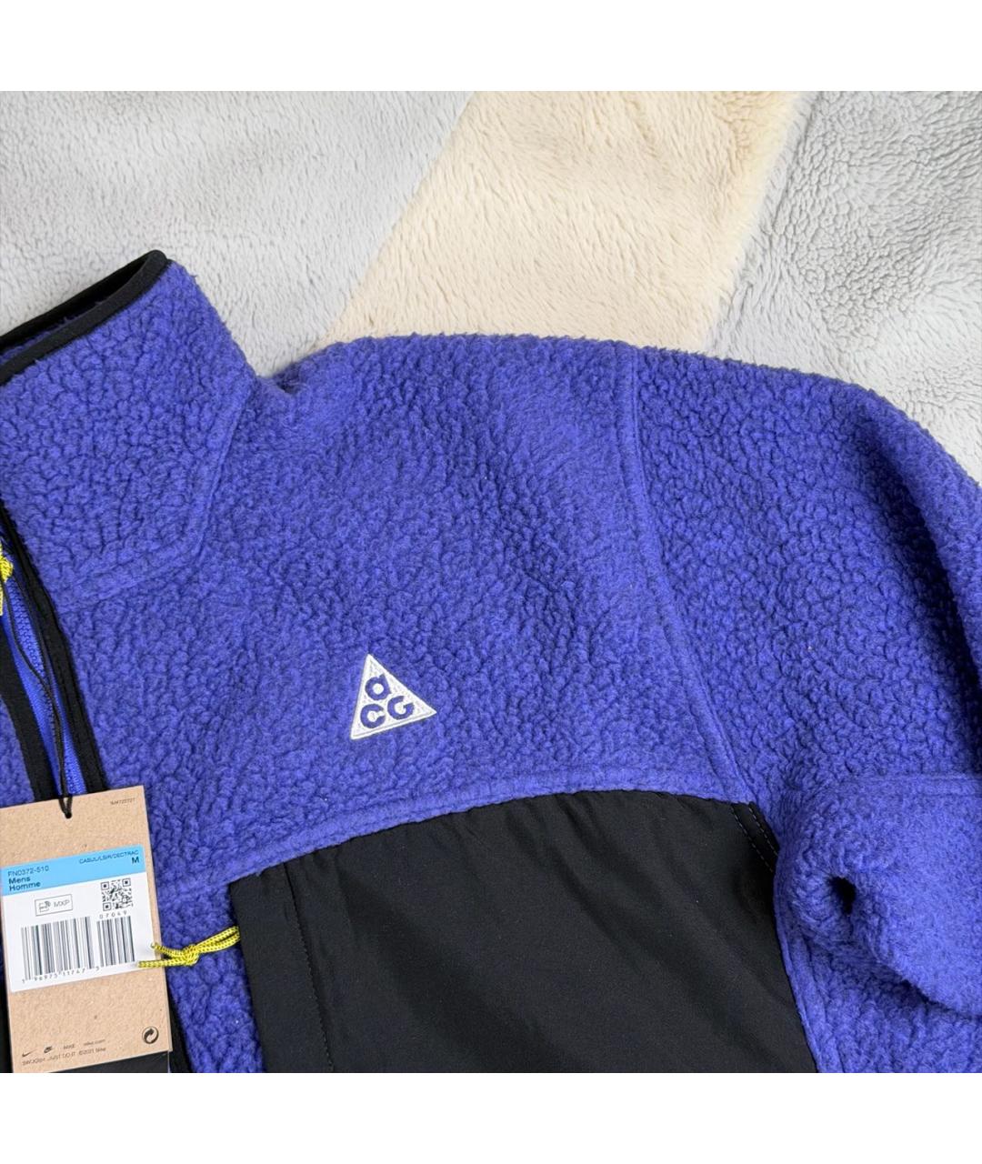 NIKE ACG Фиолетовая полиэстеровая куртка, фото 4