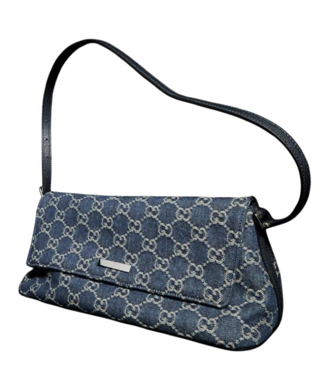 GUCCI Синяя сумка через плечо, фото 2