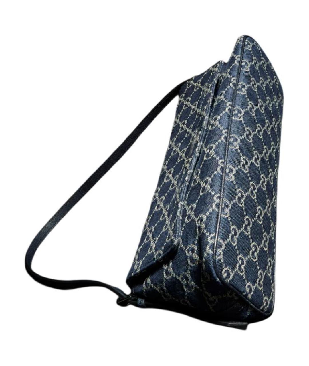 GUCCI Синяя сумка через плечо, фото 4