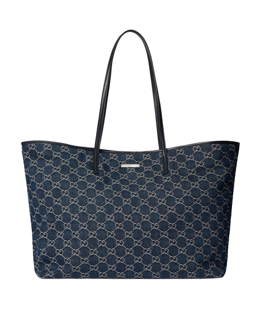GUCCI Темно-синяя сумка через плечо, фото 1