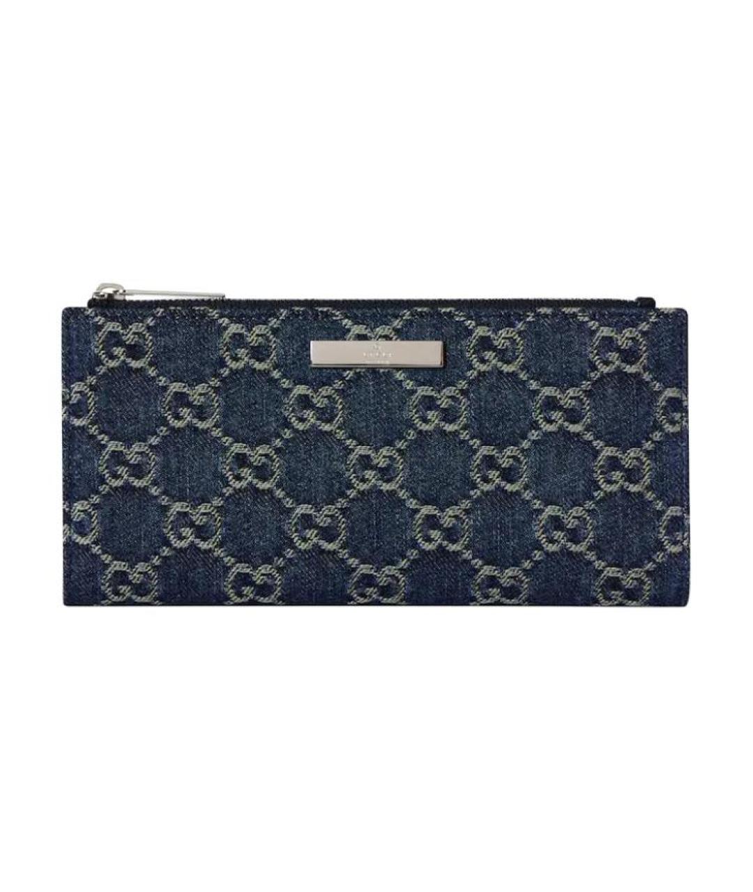 GUCCI Синий кошелек, фото 1