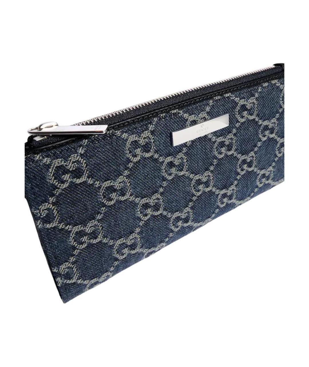 GUCCI Синий кошелек, фото 3