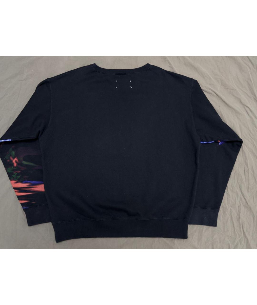 MAISON MARGIELA Черный хлопковый джемпер / свитер, фото 2