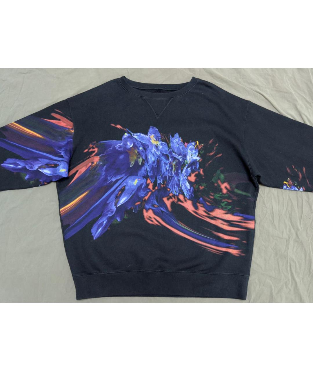 MAISON MARGIELA Черный хлопковый джемпер / свитер, фото 3