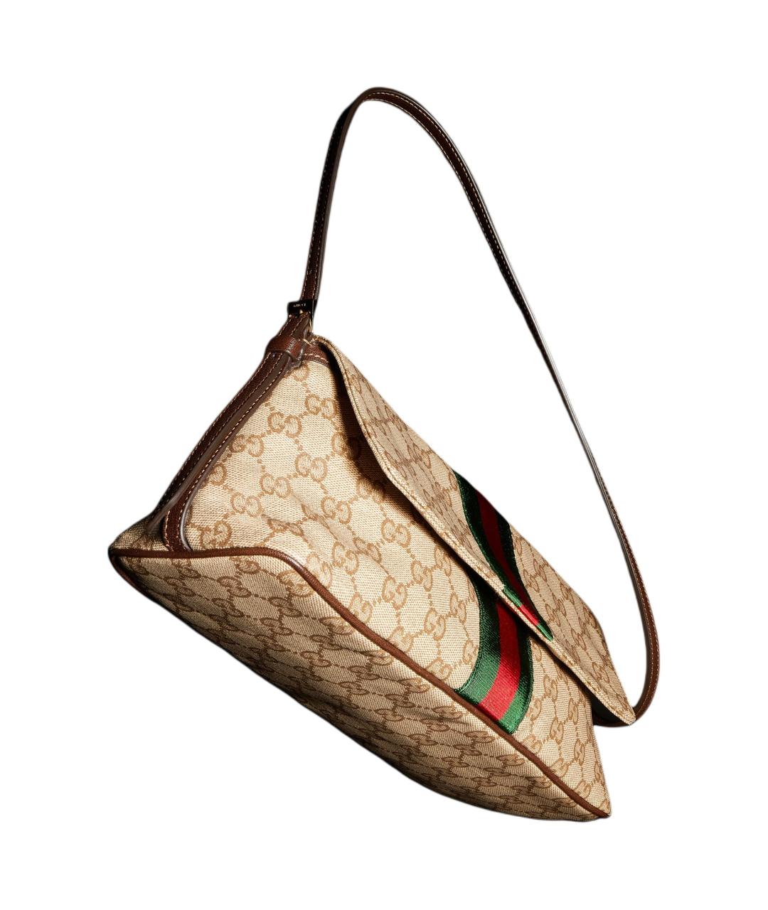 GUCCI Бежевая сумка через плечо, фото 5