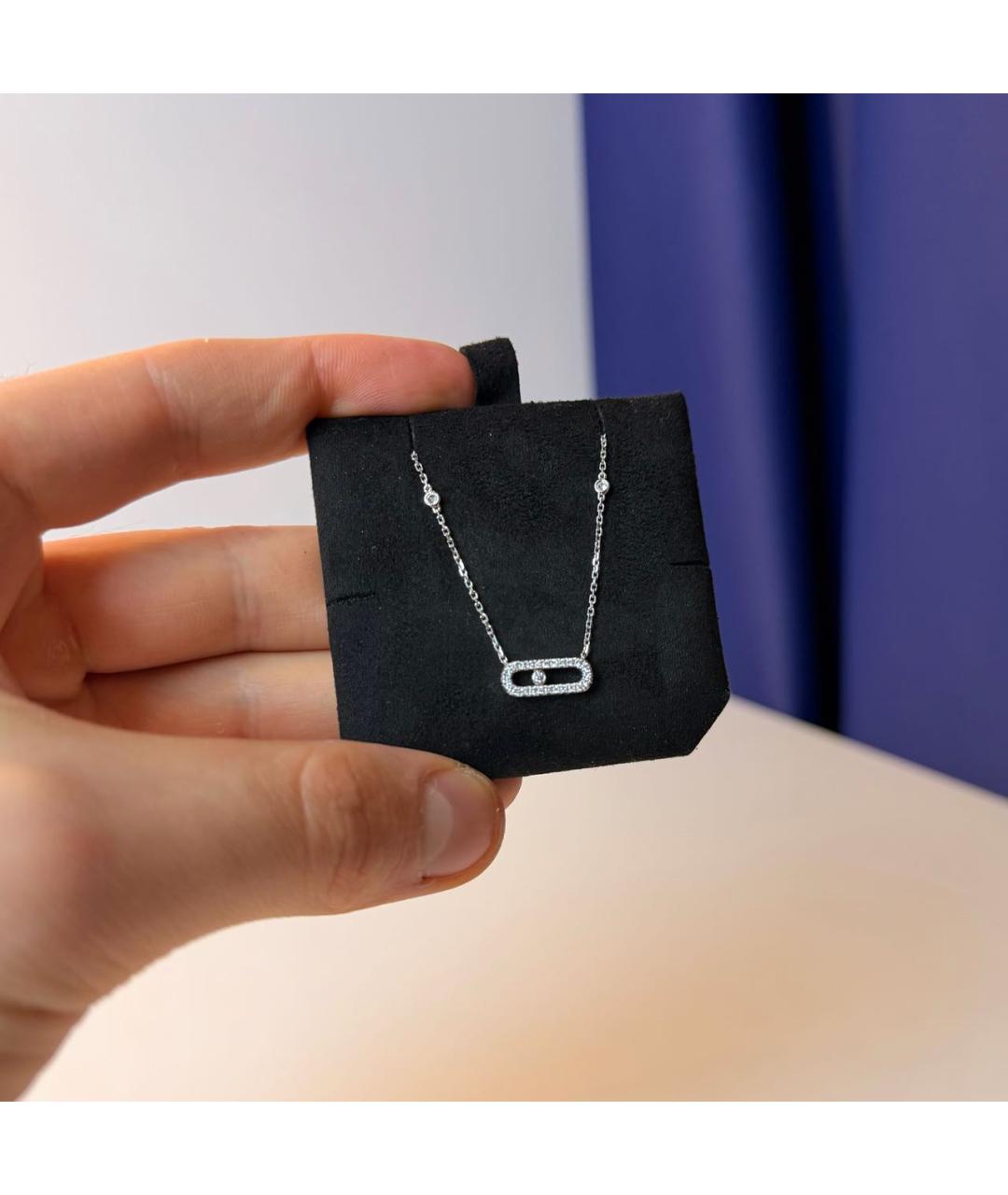 MESSIKA Антрацитовое колье из белого золота, фото 6