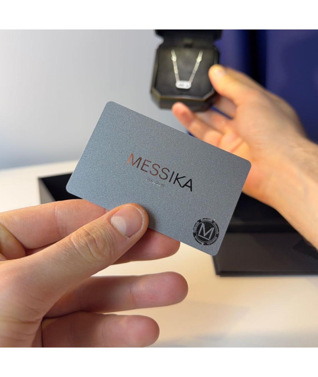 MESSIKA Антрацитовое колье из белого золота, фото 4