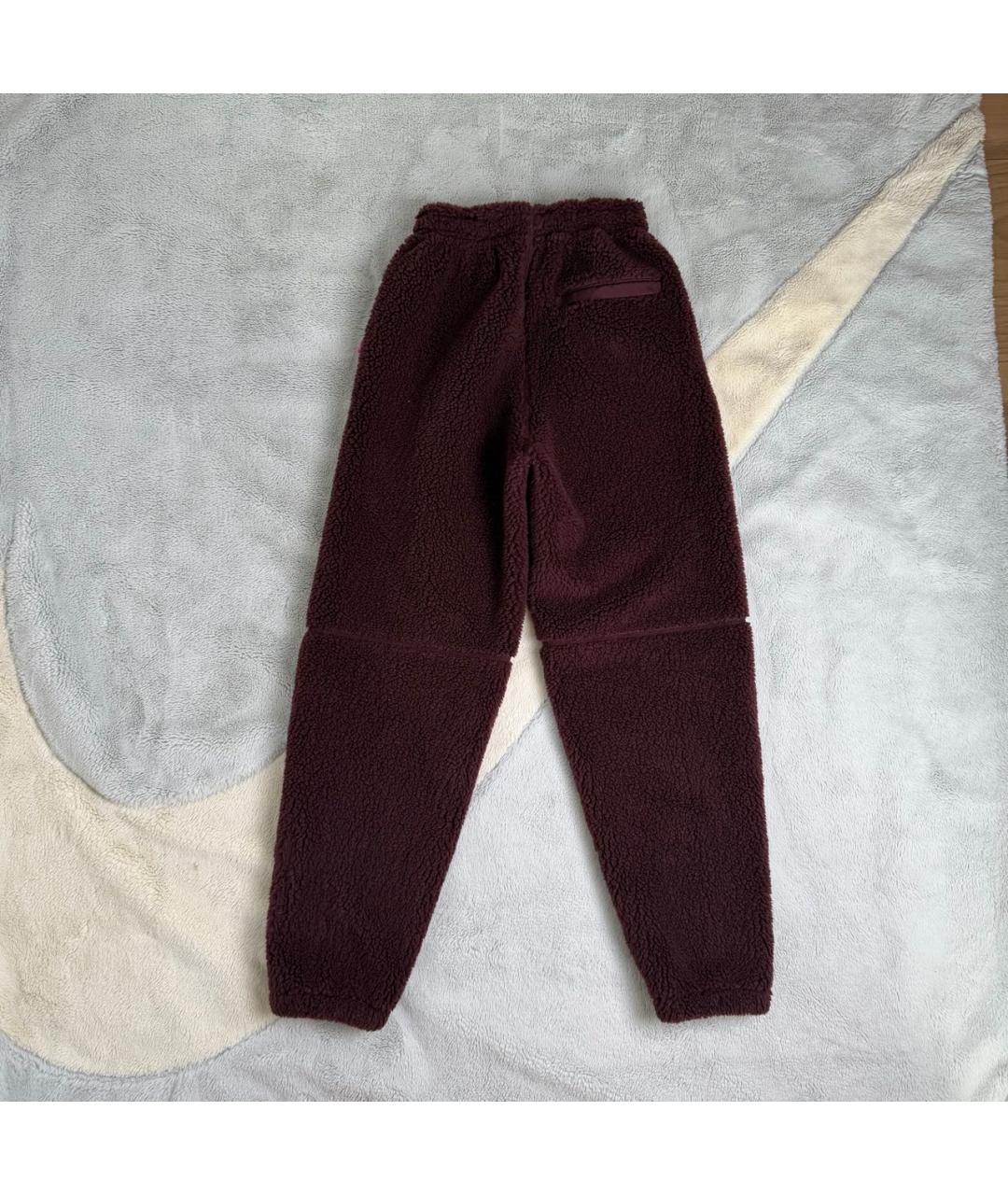 NIKE ACG Бордовые полиэстеровые повседневные брюки, фото 3