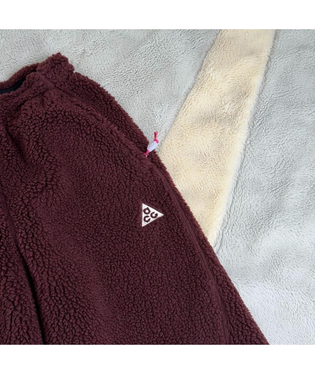 NIKE ACG Бордовые полиэстеровые повседневные брюки, фото 4