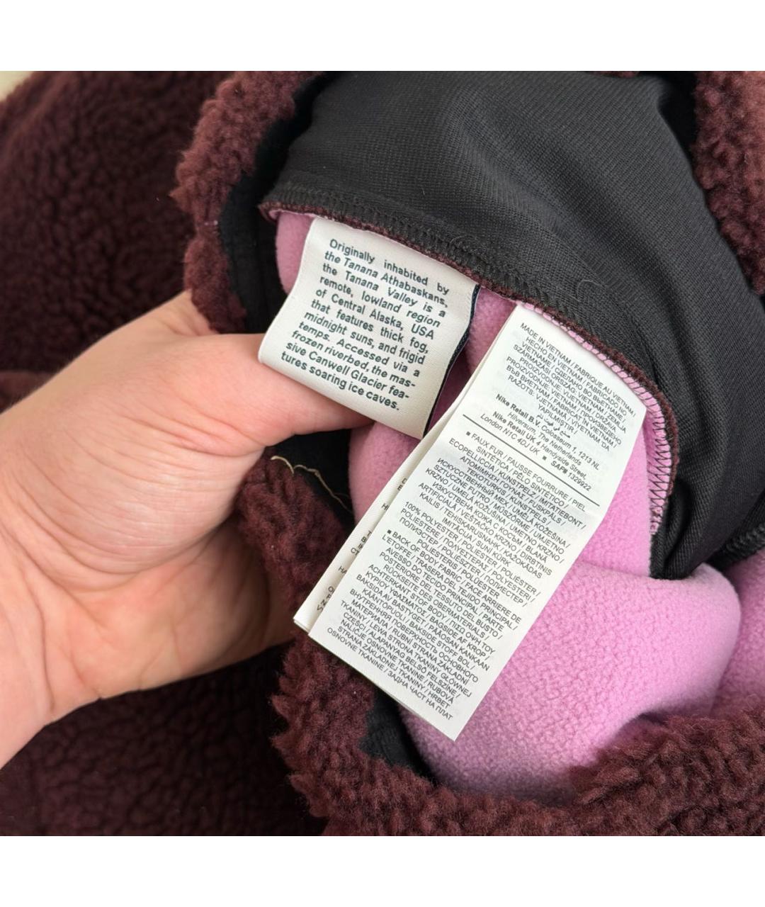 NIKE ACG Бордовые полиэстеровые повседневные брюки, фото 8