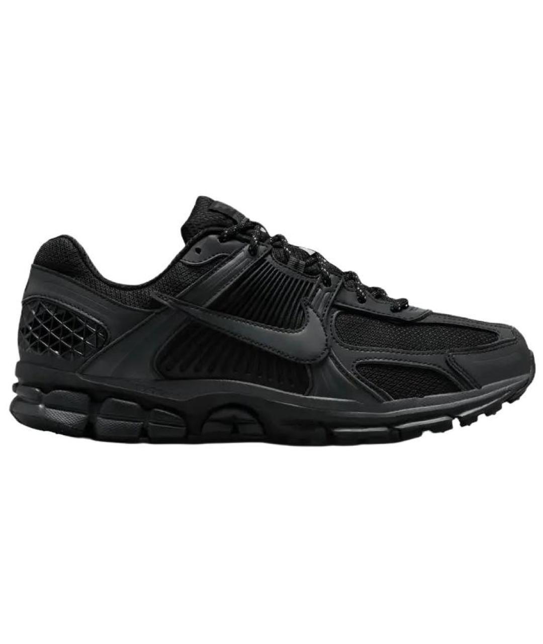 NIKE Черные низкие кроссовки / кеды, фото 1