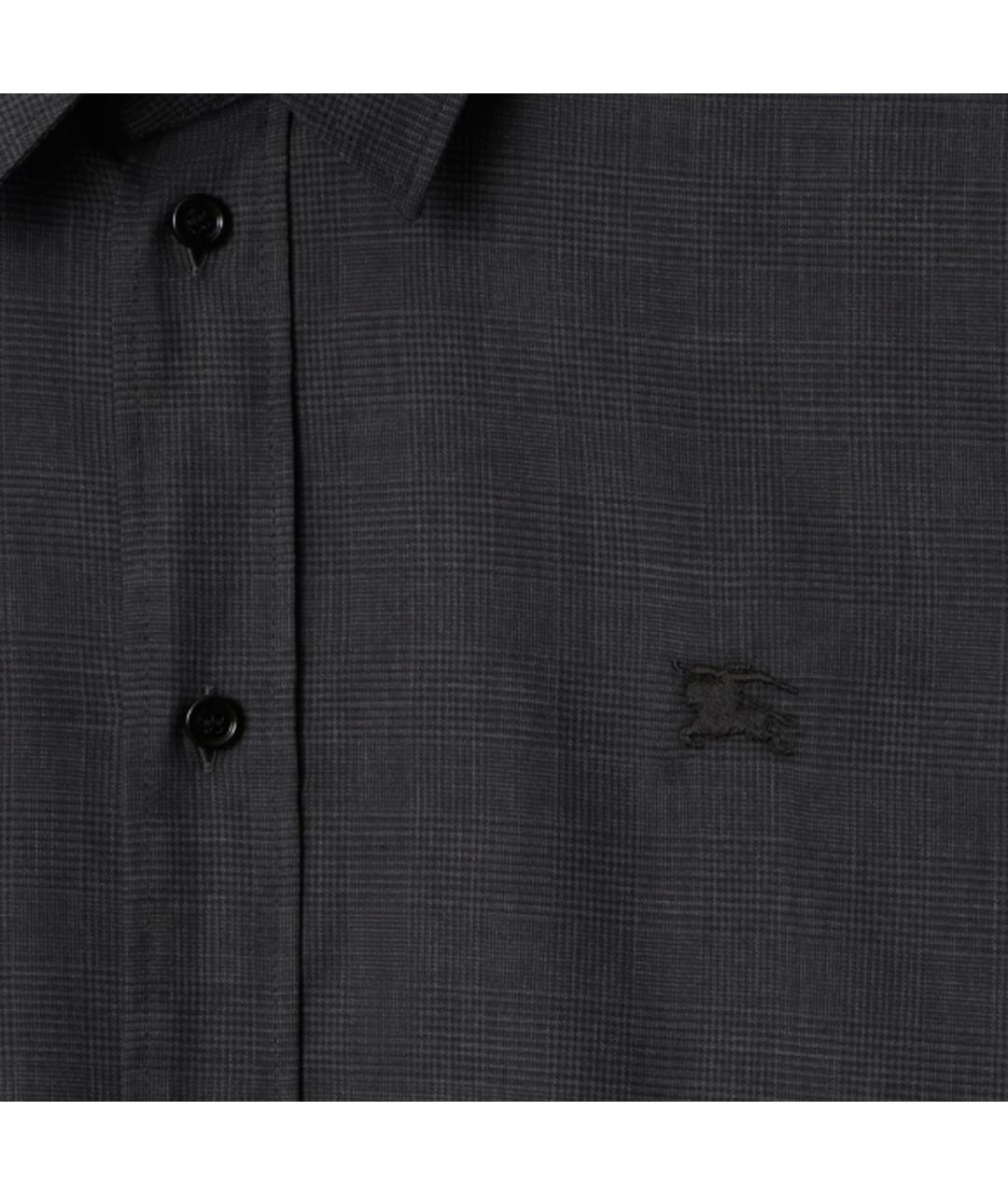 BURBERRY Серая классическая рубашка, фото 4