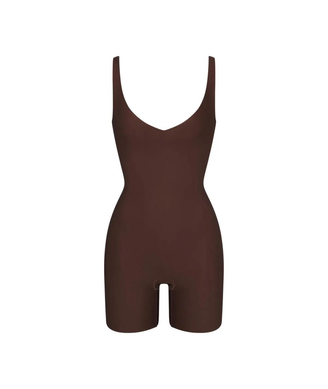 SKIMS Коричневое боди, фото 5