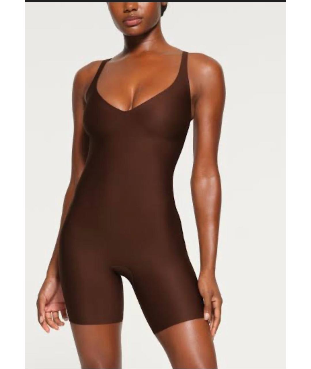 SKIMS Коричневое боди, фото 2
