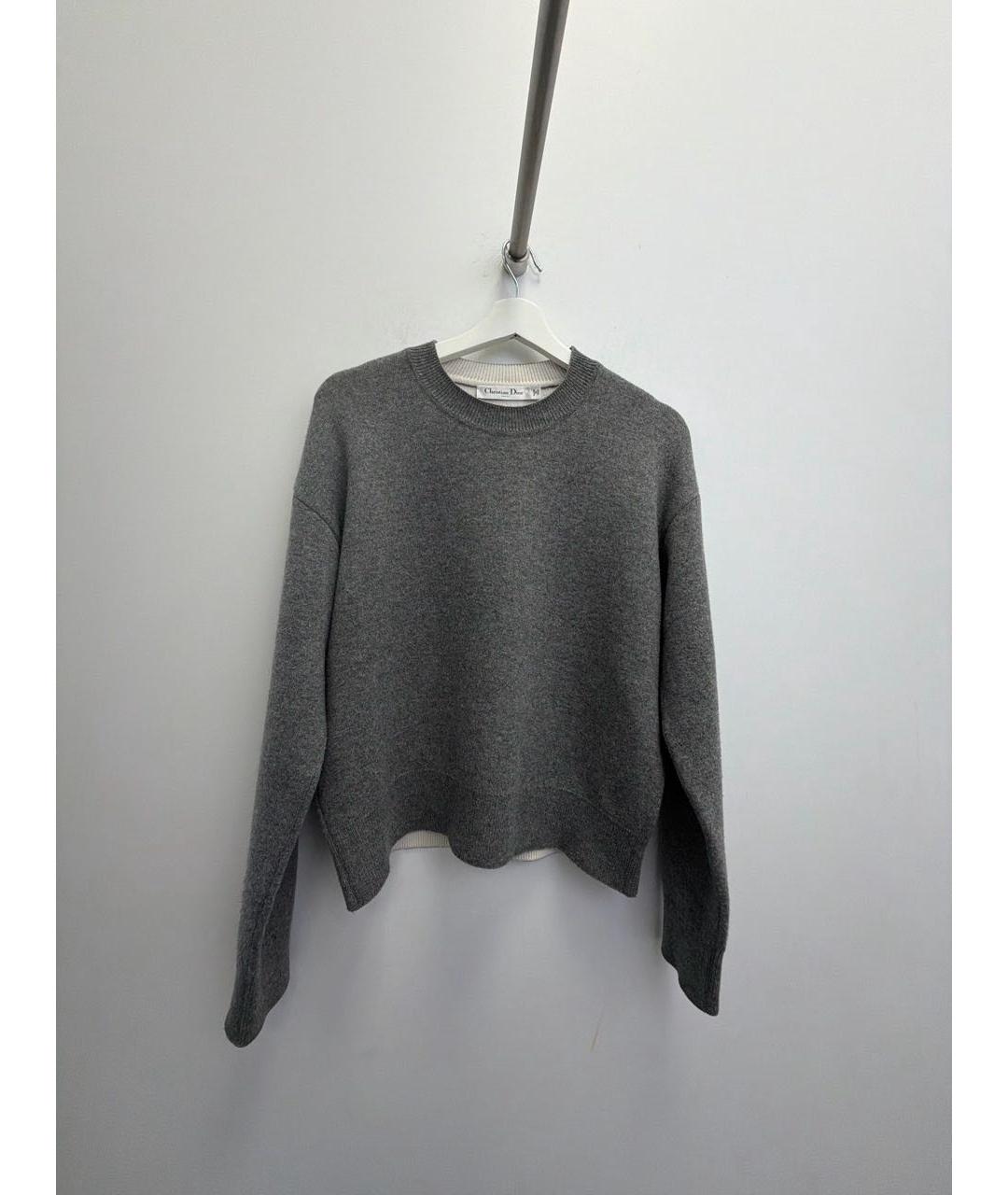 CHRISTIAN DIOR Желтый джемпер / свитер, фото 6