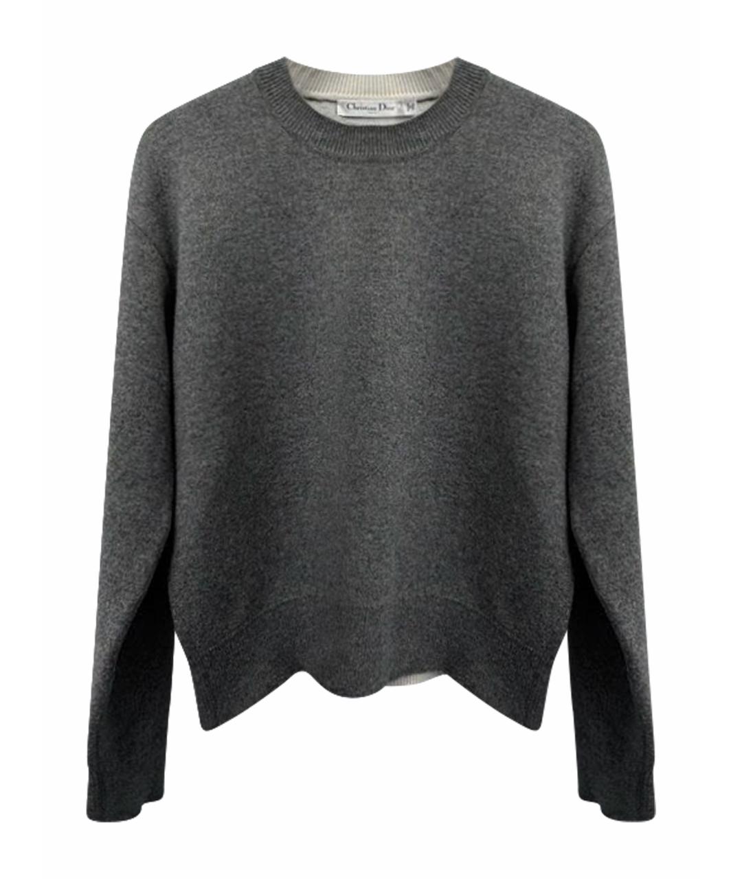 CHRISTIAN DIOR Желтый джемпер / свитер, фото 1