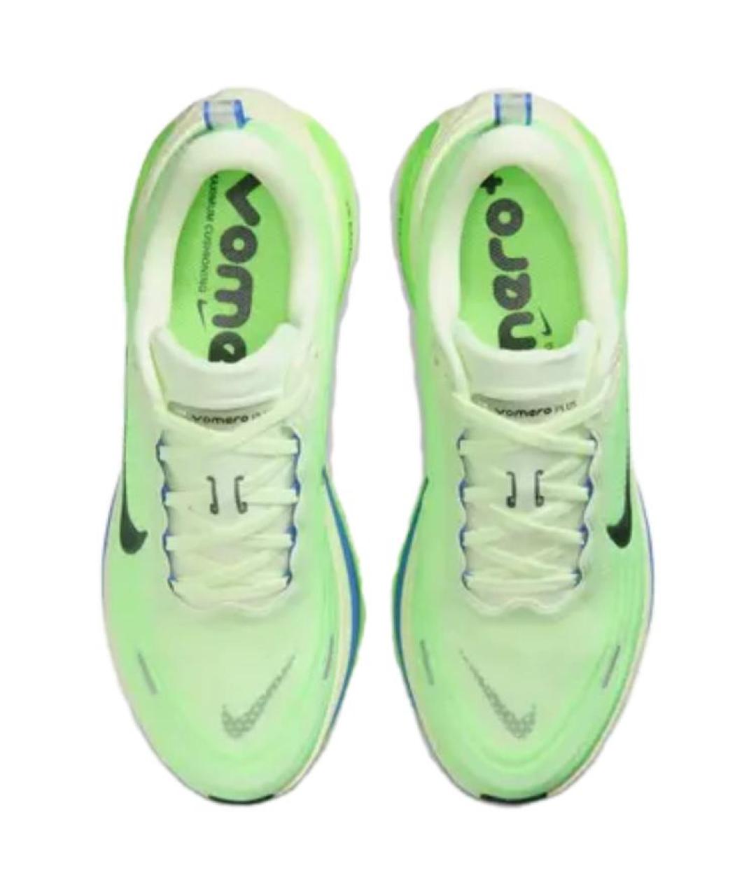 NIKE Салатовые низкие кроссовки / кеды, фото 4