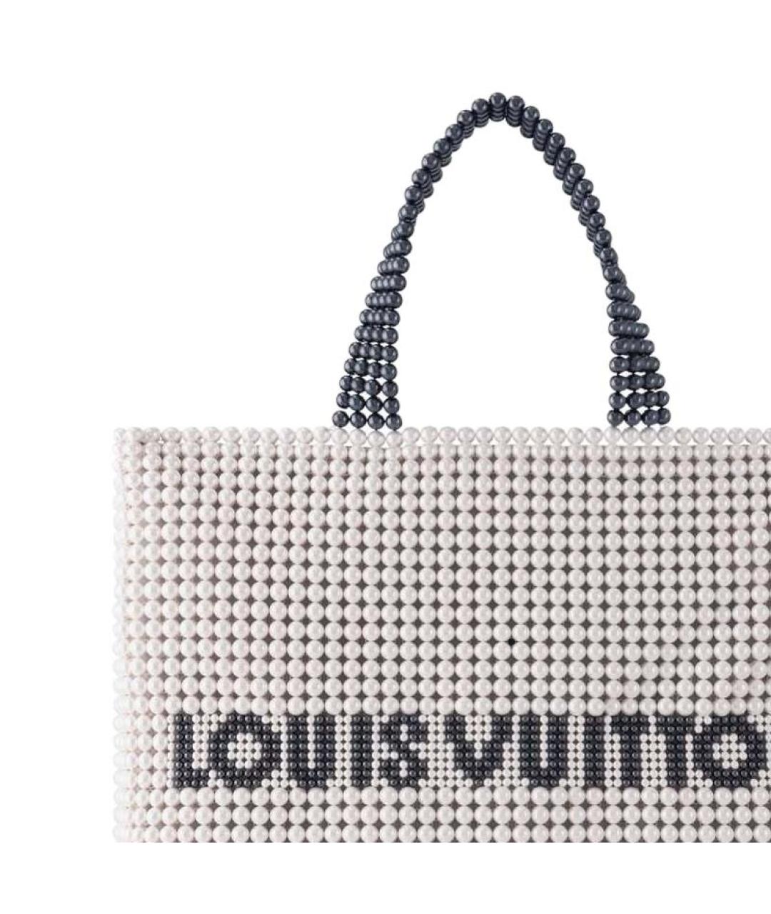 LOUIS VUITTON Белая сумка на плечо, фото 4