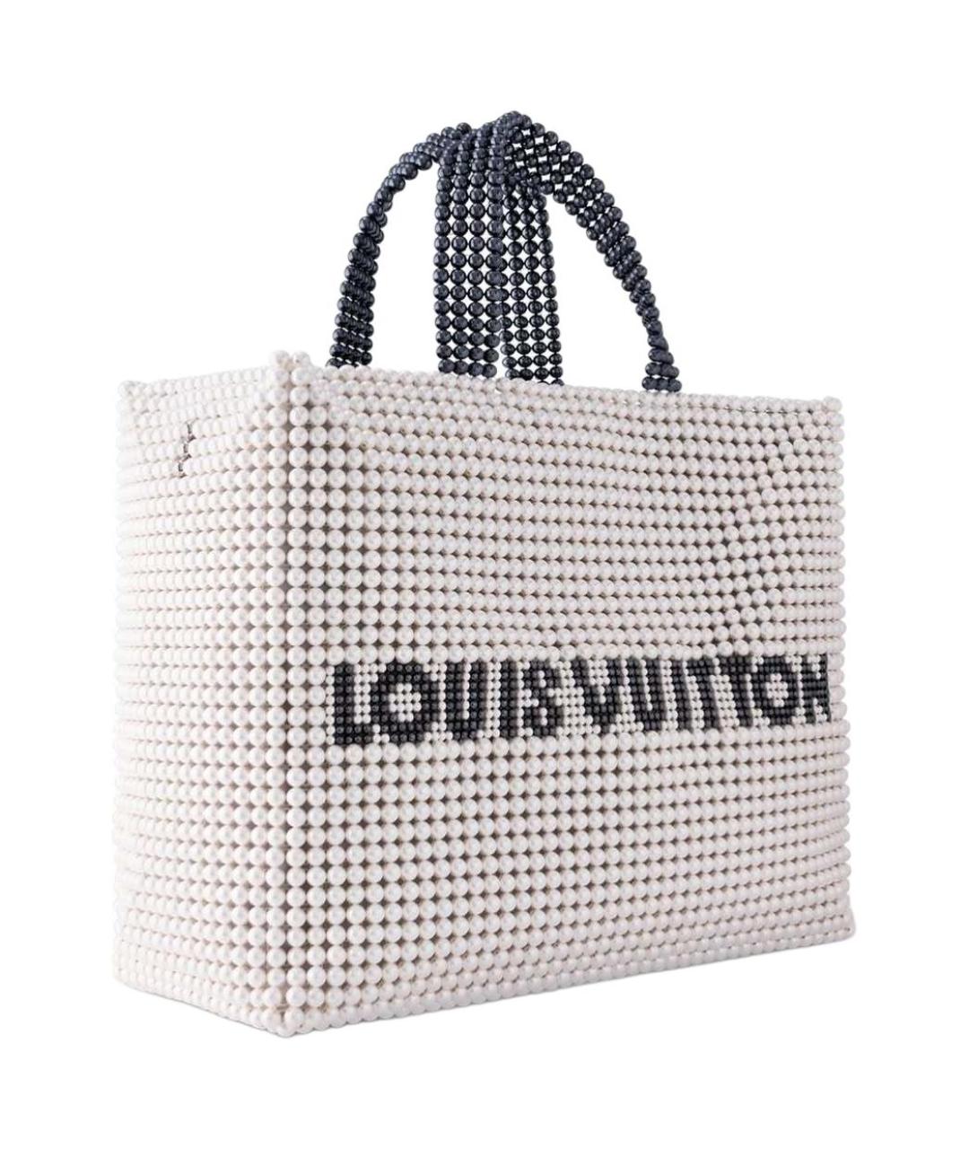LOUIS VUITTON Белая сумка на плечо, фото 2