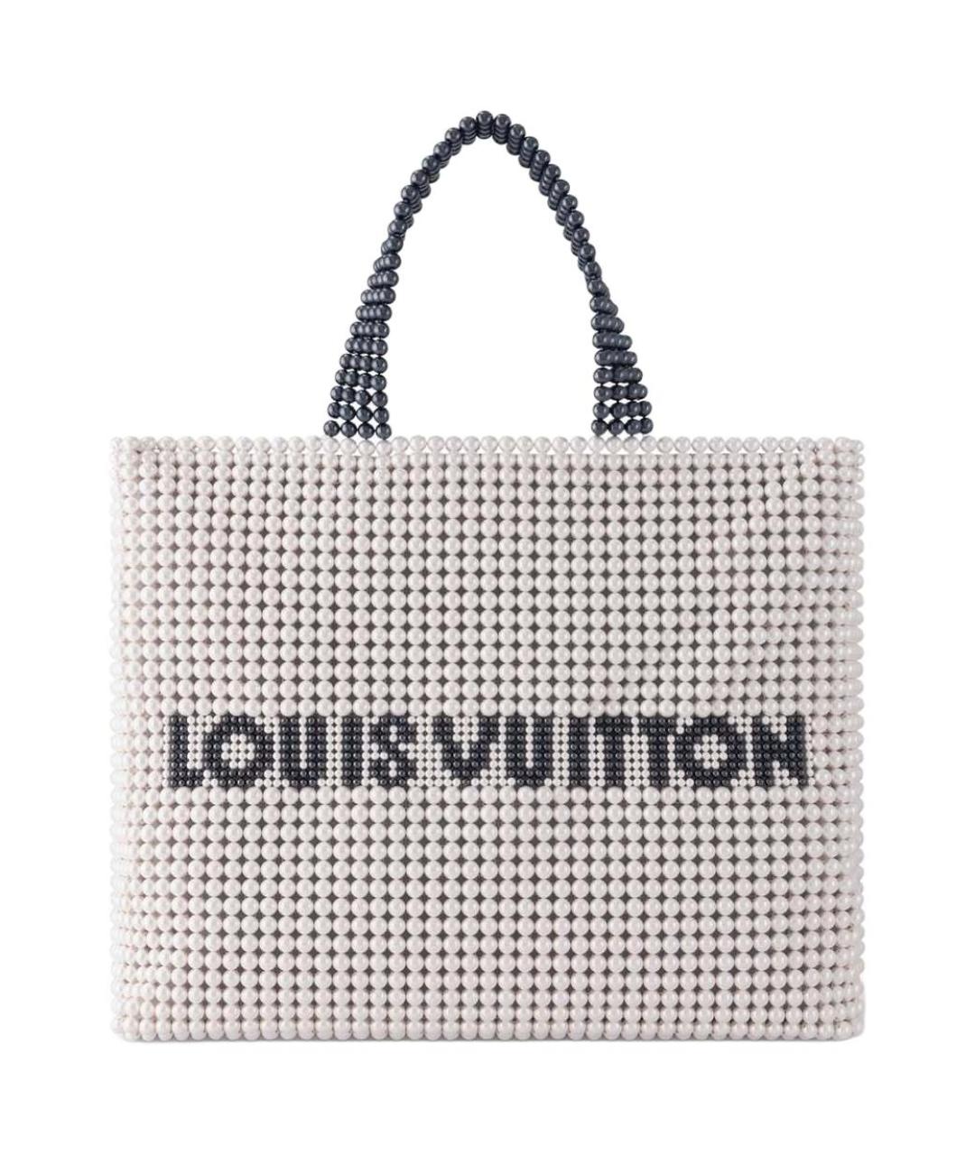 LOUIS VUITTON Белая сумка на плечо, фото 1