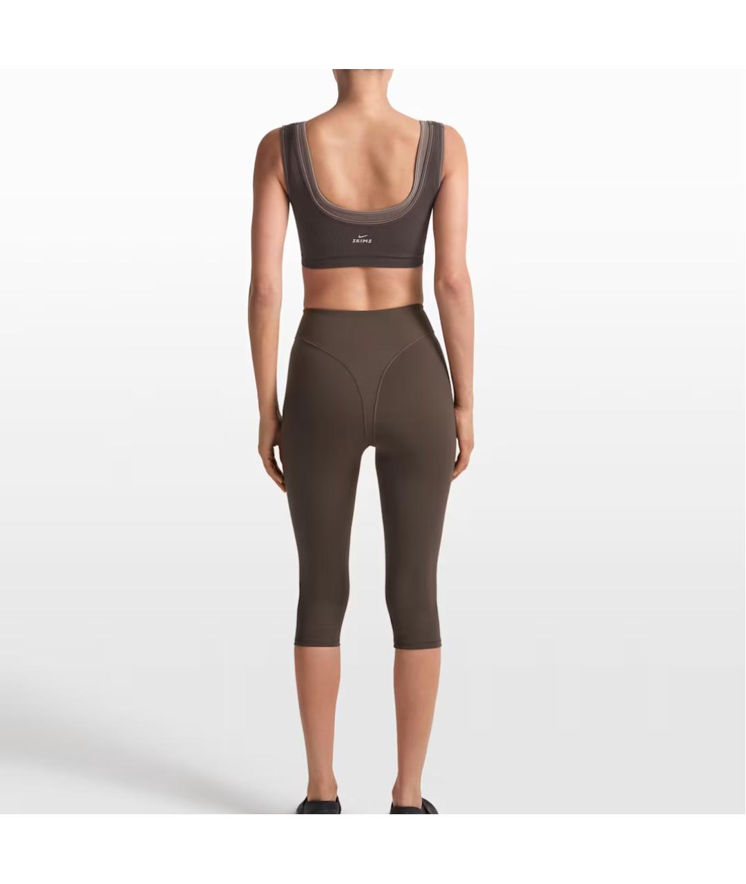 NIKE Коричневый бюстгалтеры, фото 5