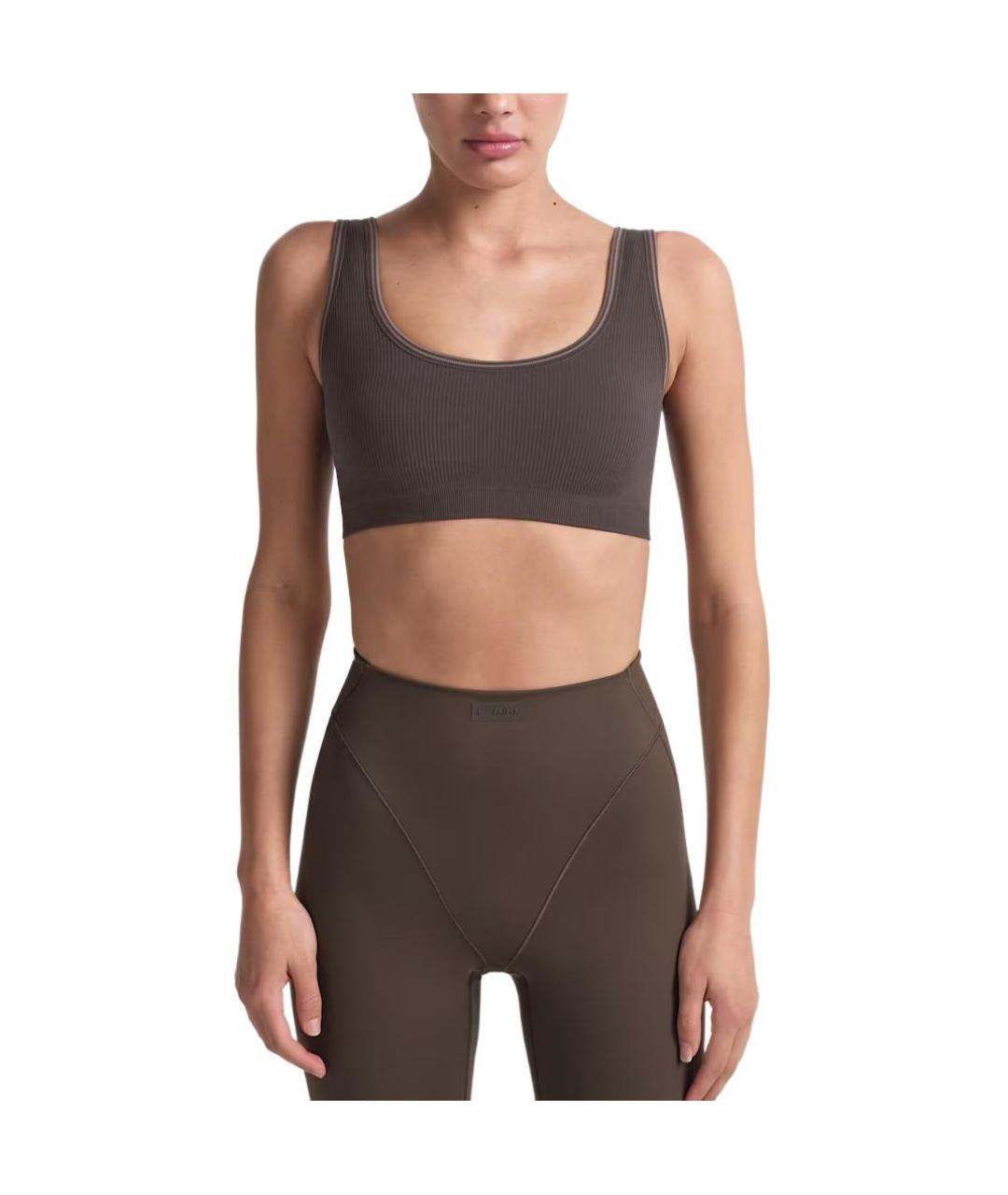 NIKE Коричневый бюстгалтеры, фото 6