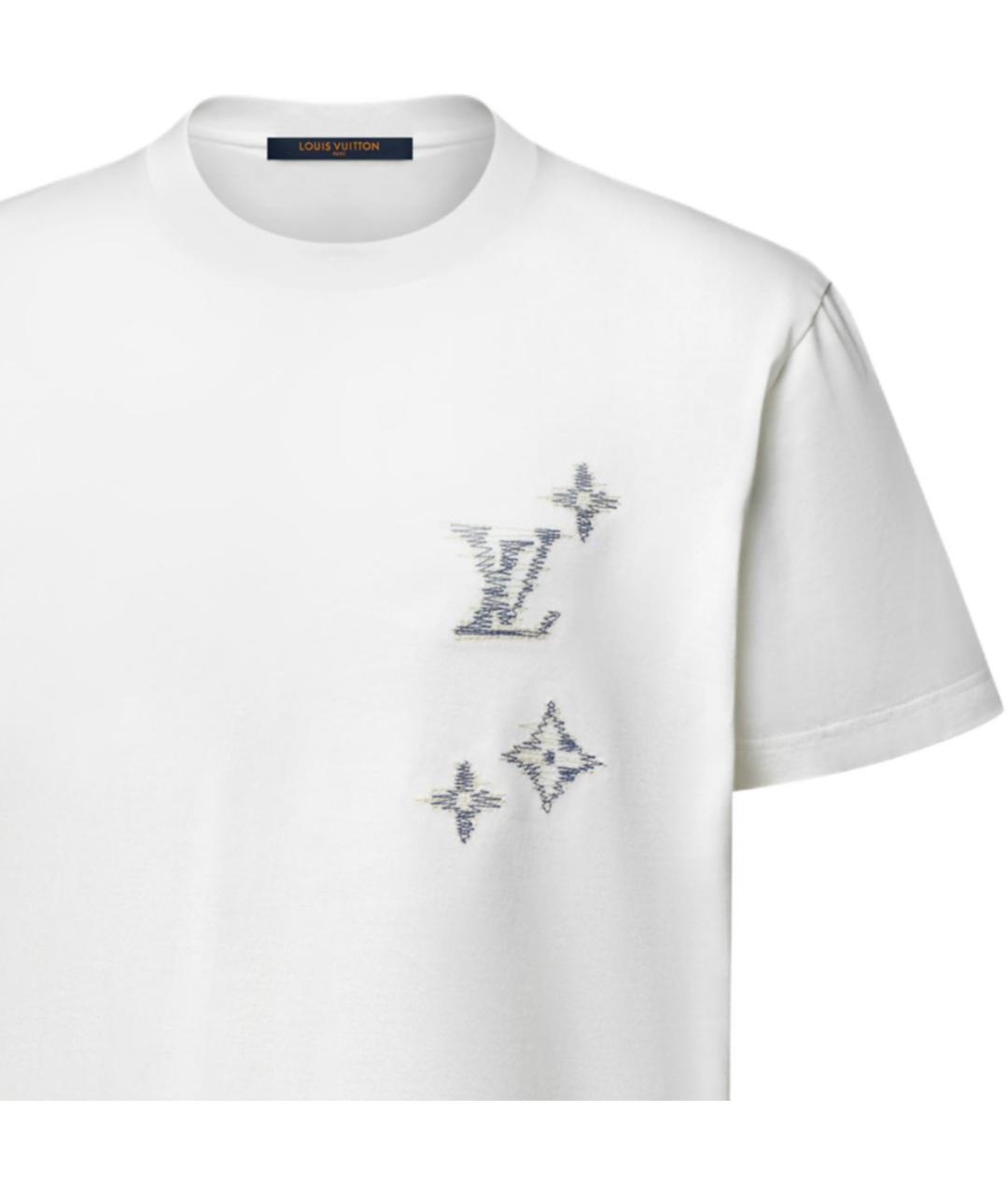 LOUIS VUITTON Белая футболка, фото 4