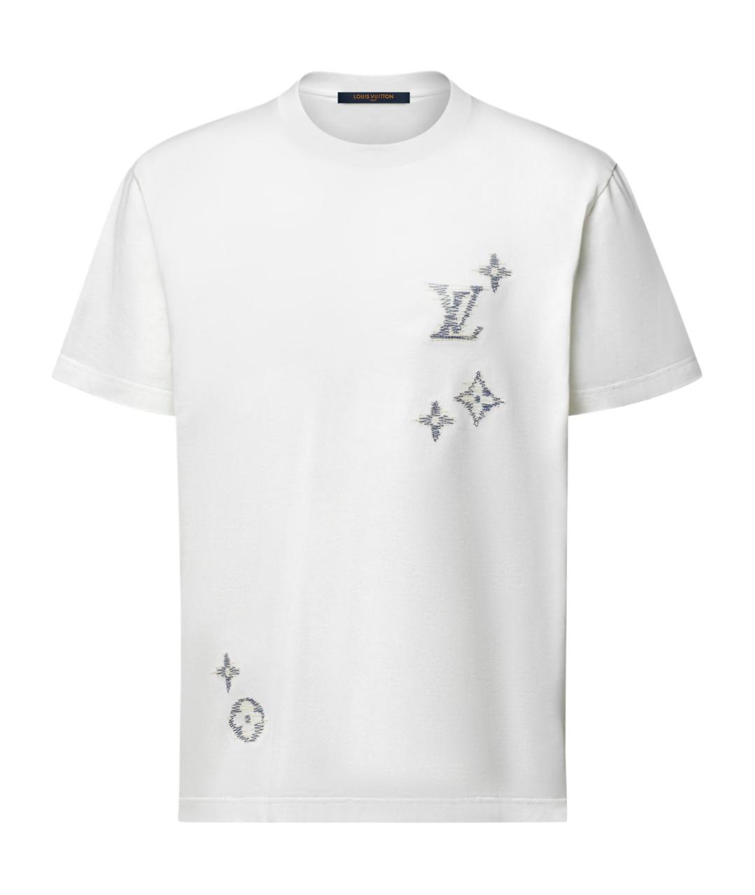 LOUIS VUITTON Белая футболка, фото 1