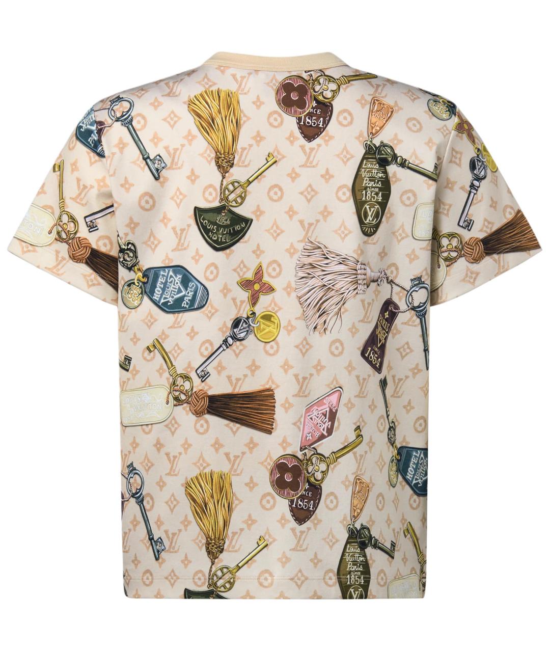 LOUIS VUITTON Мульти футболка, фото 2