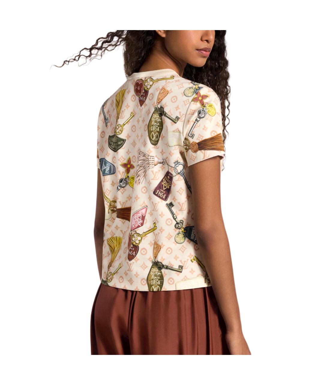 LOUIS VUITTON Мульти футболка, фото 5