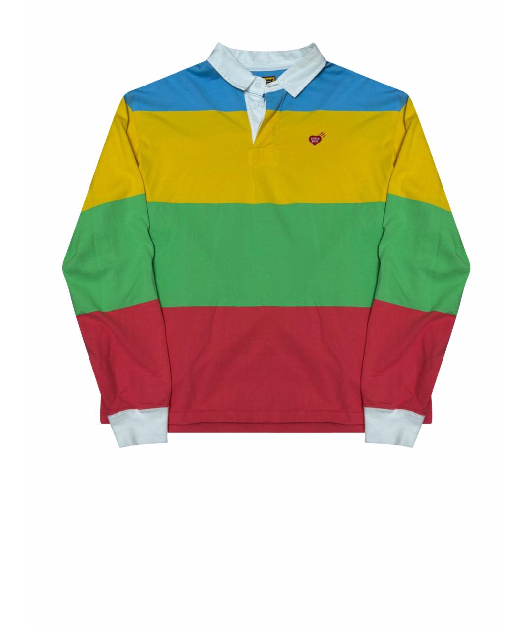 HUMAN MADE Мульти хлопковое поло с длинным рукавом, фото 1