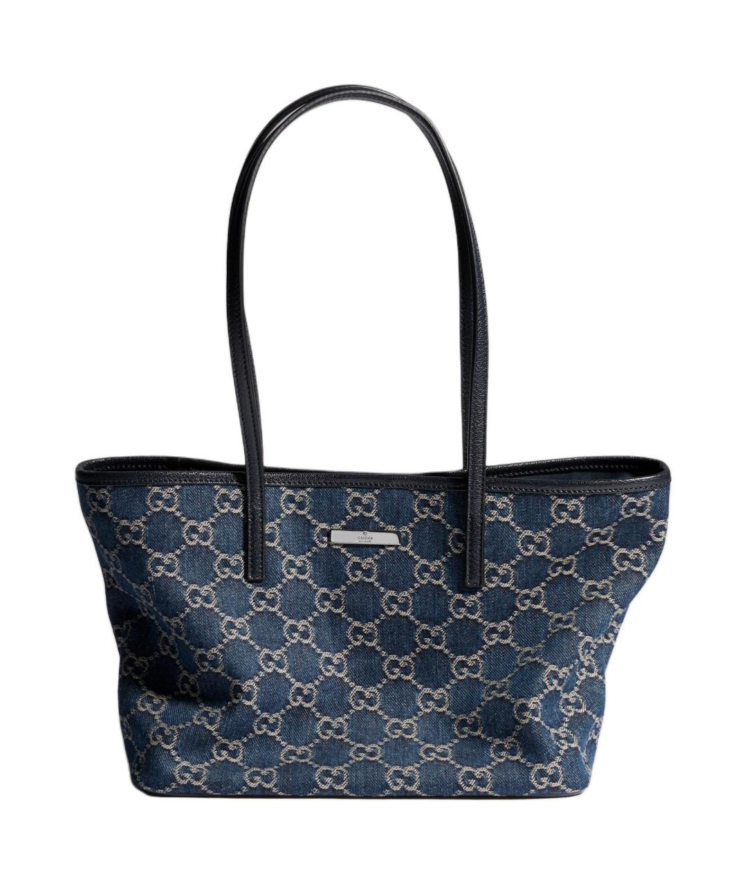 GUCCI Темно-синяя сумка через плечо, фото 1