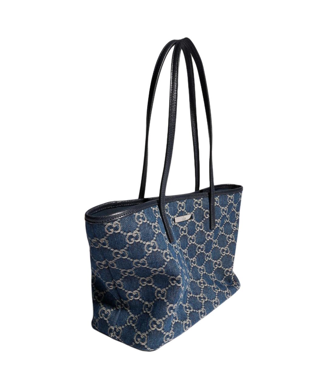 GUCCI Темно-синяя сумка через плечо, фото 2