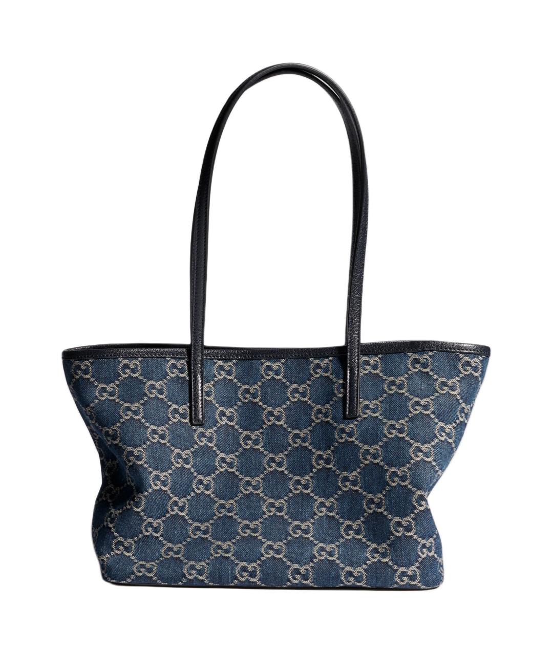 GUCCI Темно-синяя сумка через плечо, фото 3