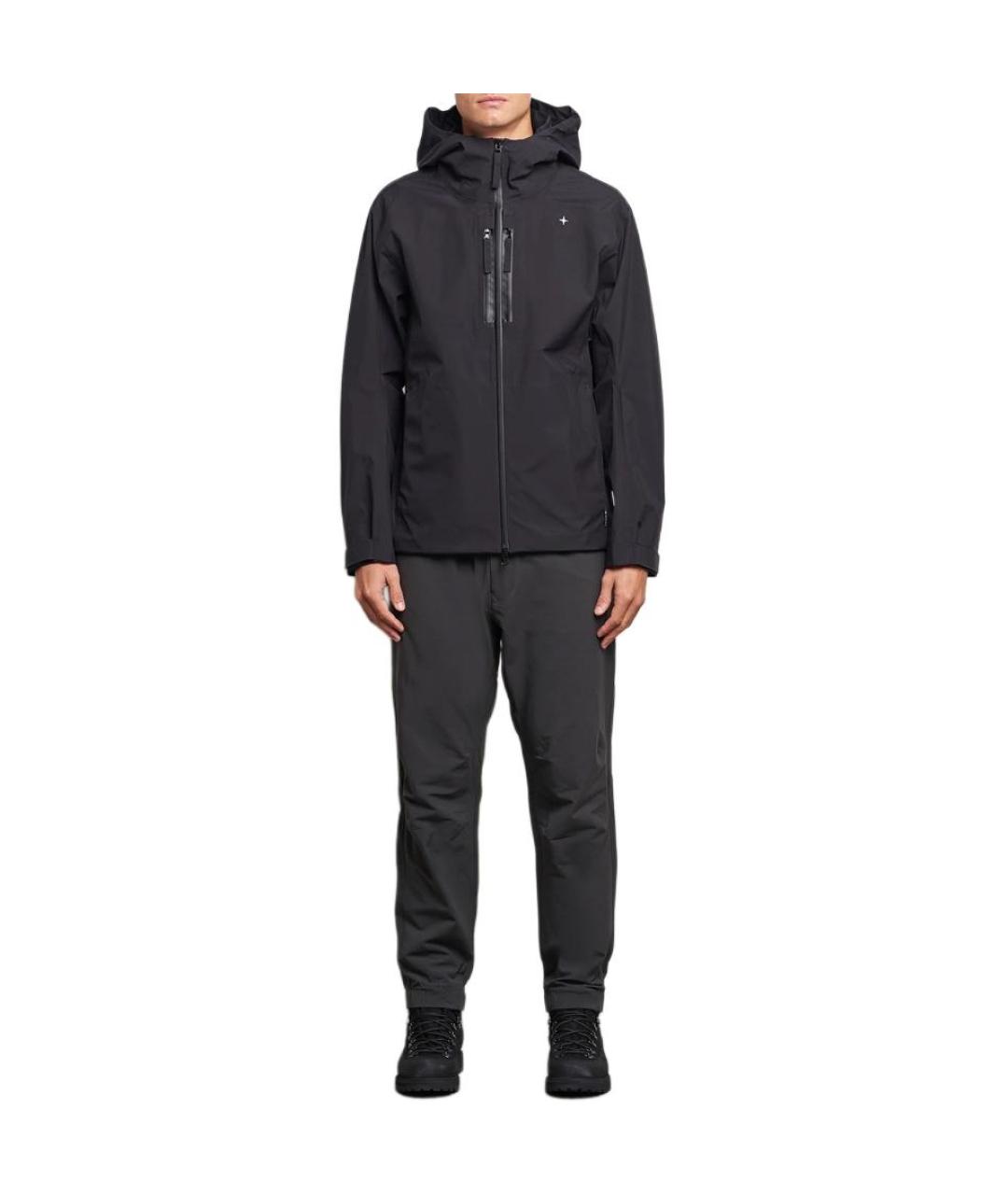 STONE ISLAND Серые повседневные брюки, фото 3