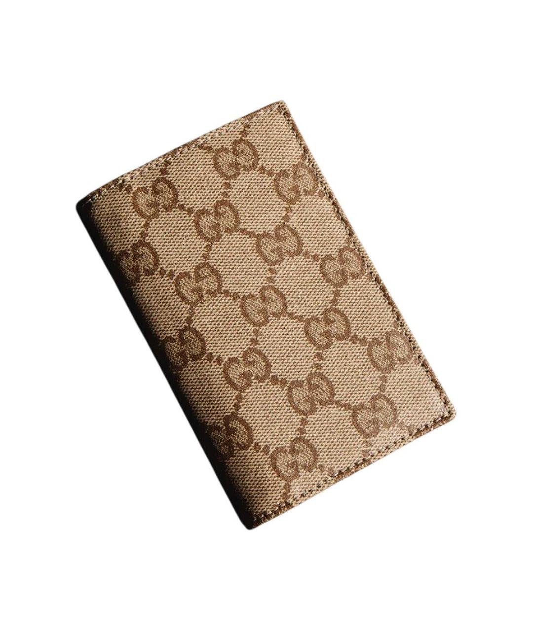 GUCCI Бежевый кардхолдер, фото 1