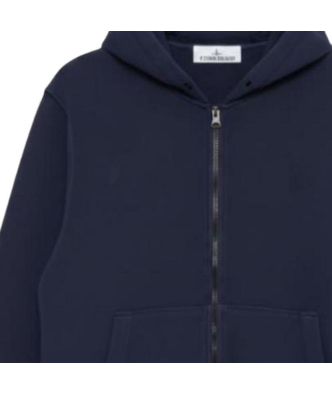 STONE ISLAND Темно-синяя куртка, фото 3