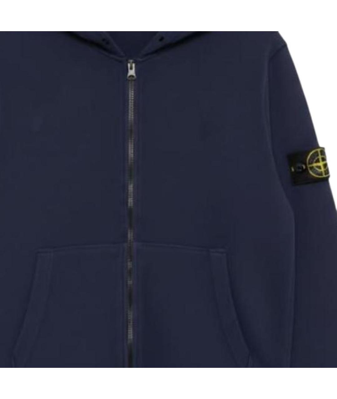 STONE ISLAND Темно-синяя куртка, фото 4
