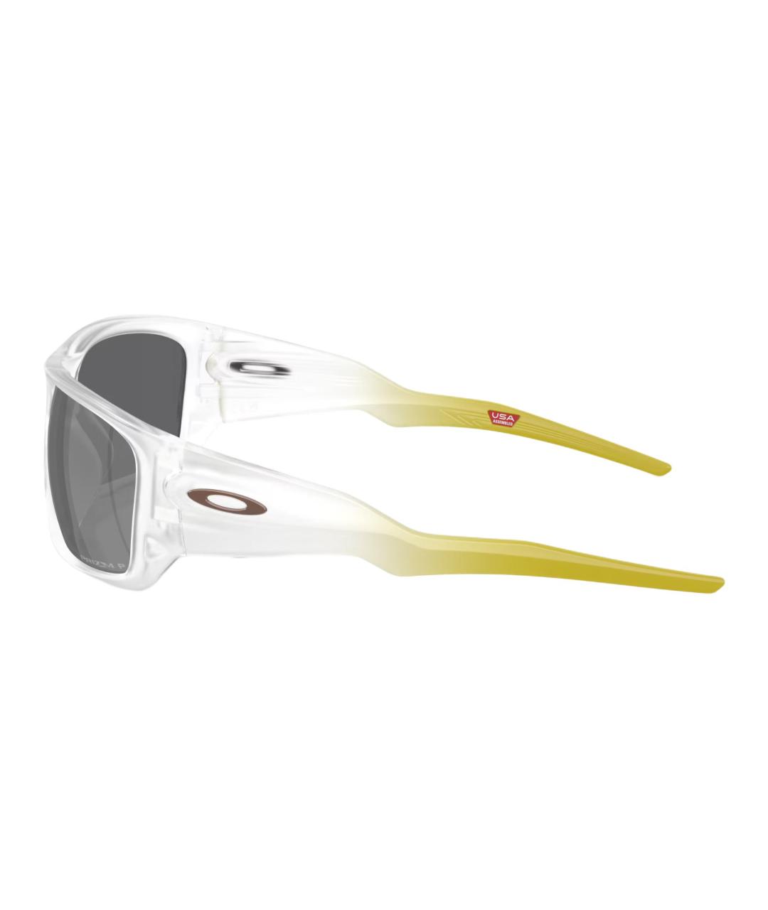 OAKLEY Белые пластиковые солнцезащитные очки, фото 3