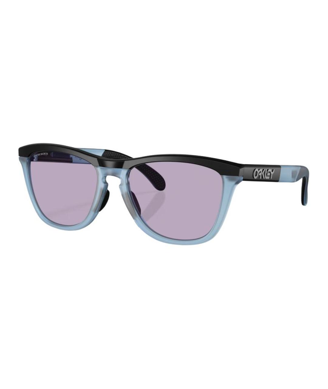 OAKLEY Черные пластиковые солнцезащитные очки, фото 1