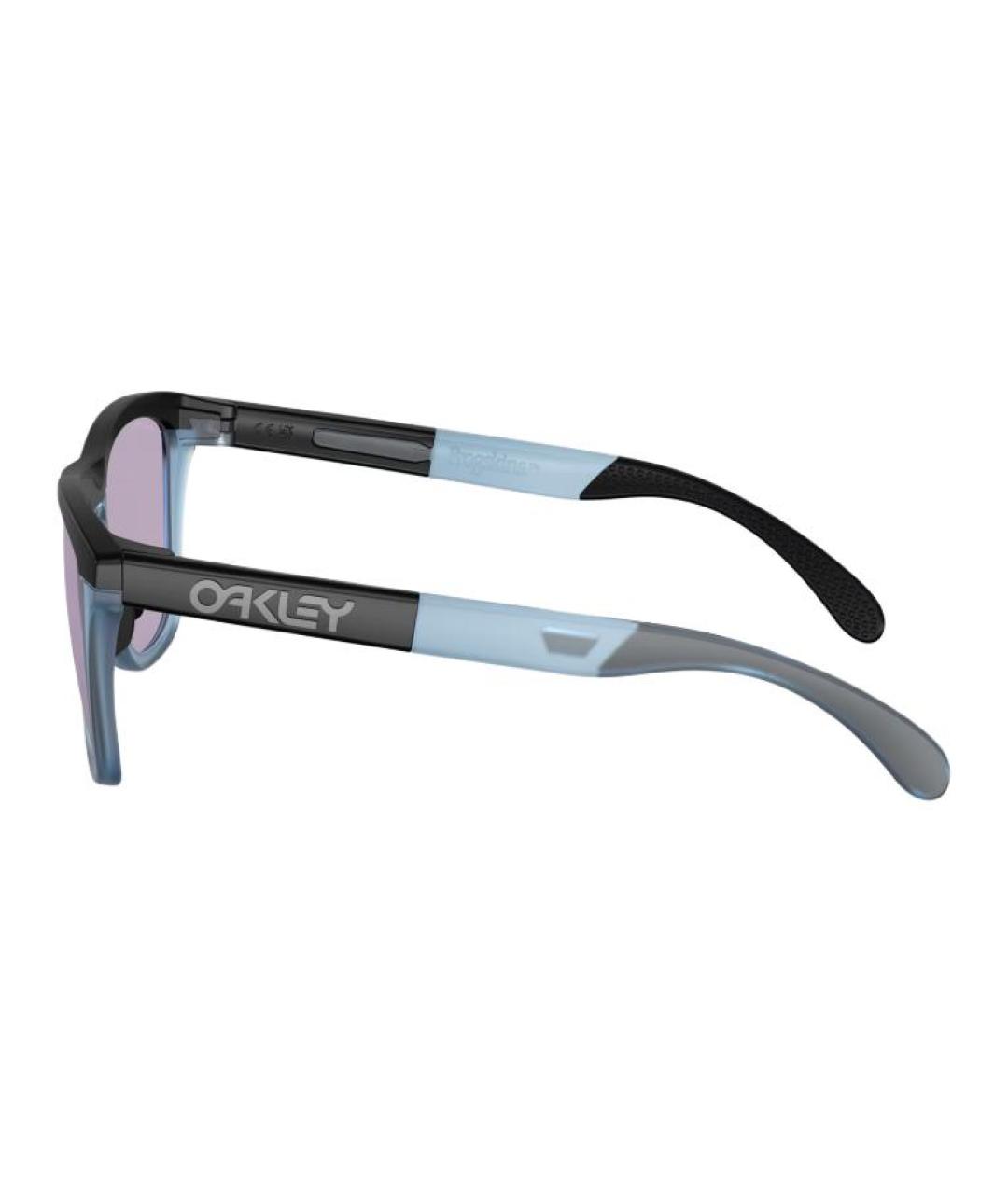 OAKLEY Черные пластиковые солнцезащитные очки, фото 4