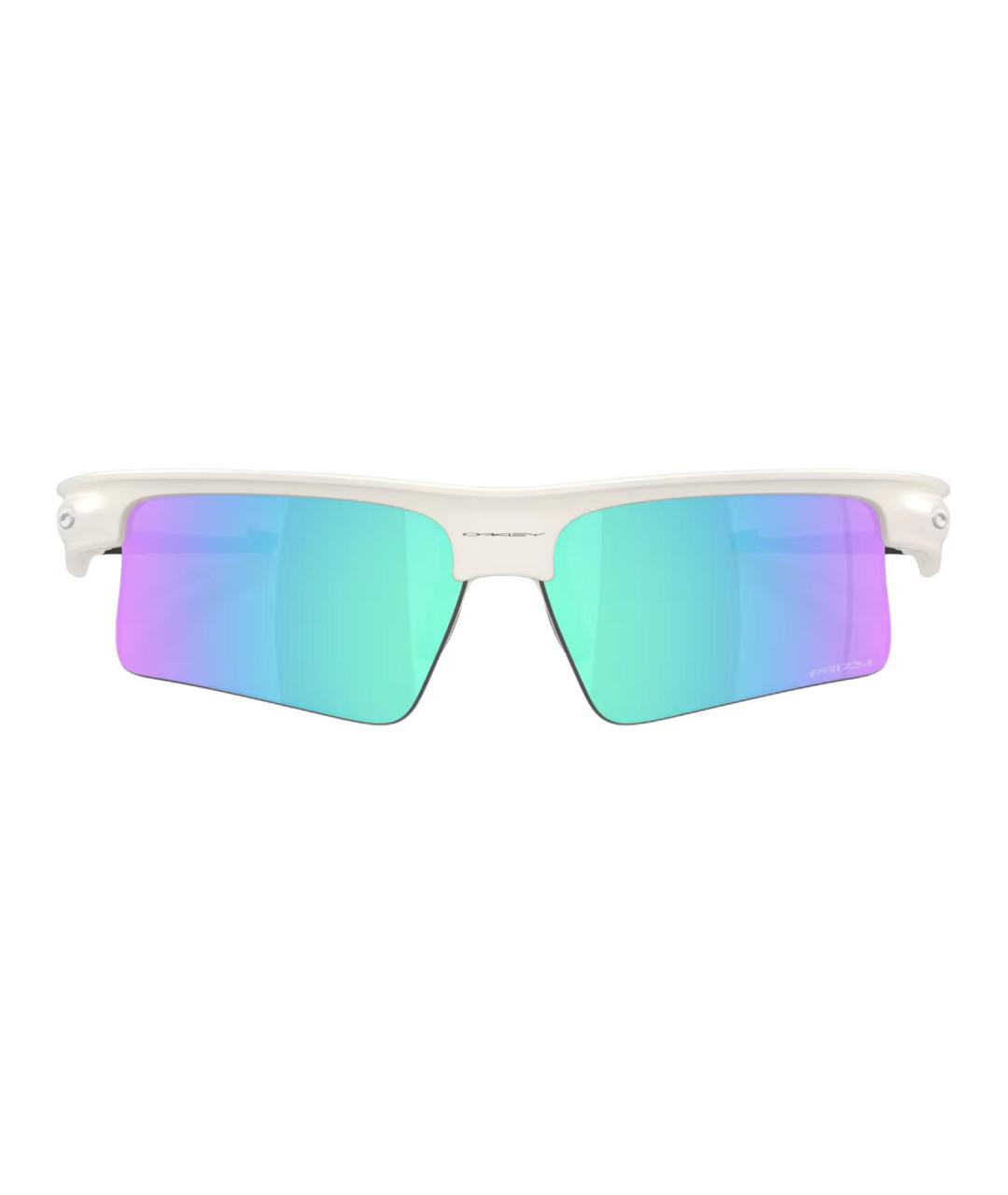 OAKLEY Белые пластиковые солнцезащитные очки, фото 2