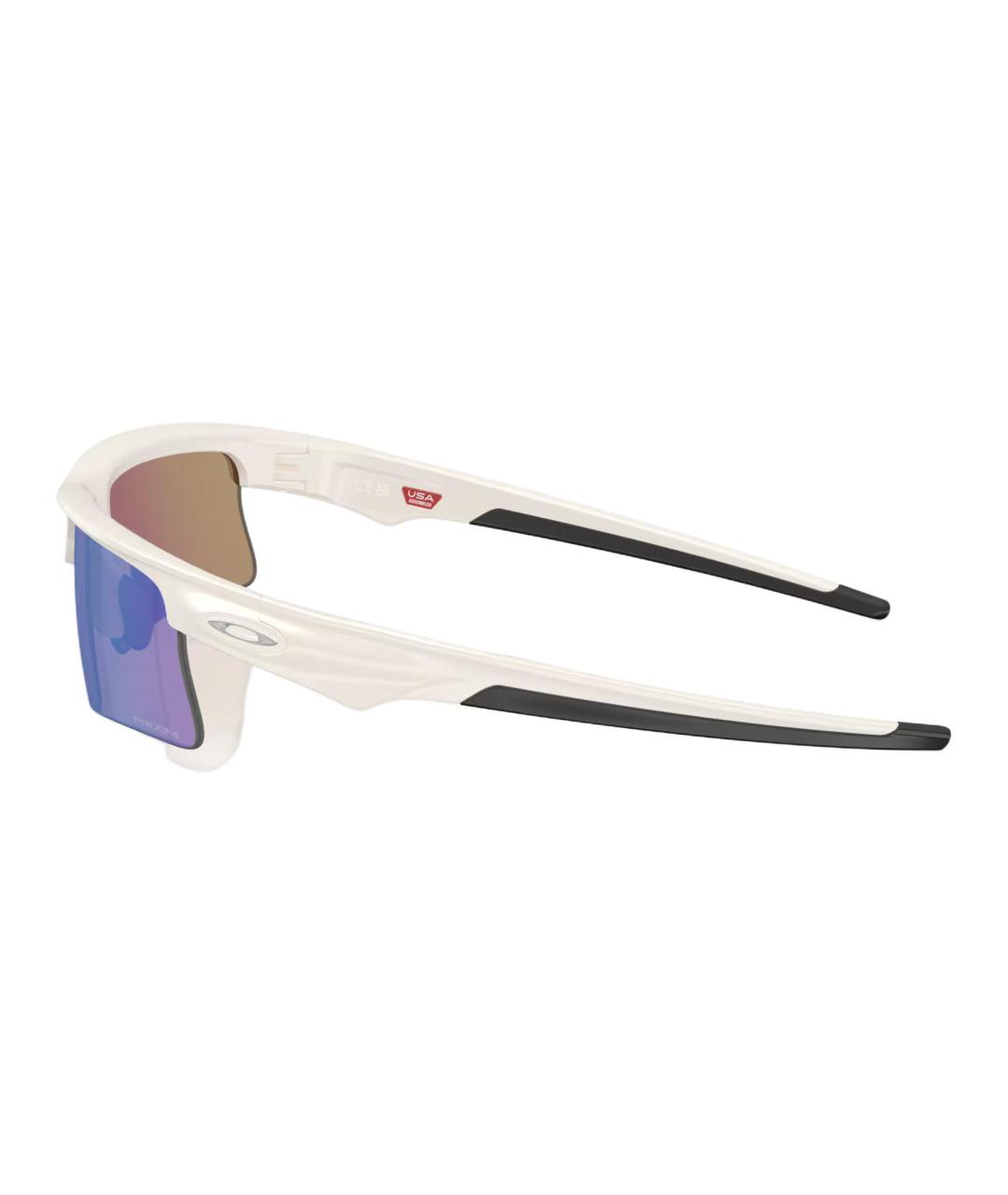 OAKLEY Белые пластиковые солнцезащитные очки, фото 3