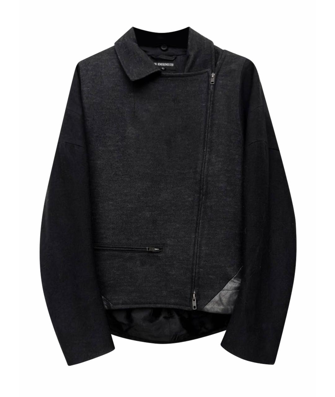 ANN DEMEULEMEESTER Шерстяное пальто, фото 1