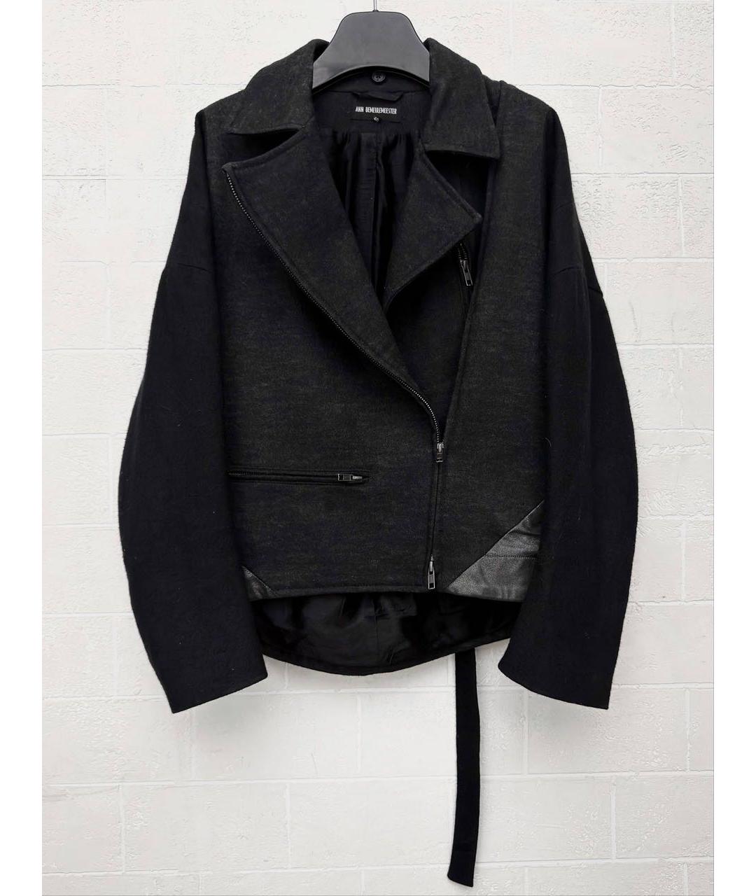 ANN DEMEULEMEESTER Шерстяное пальто, фото 6