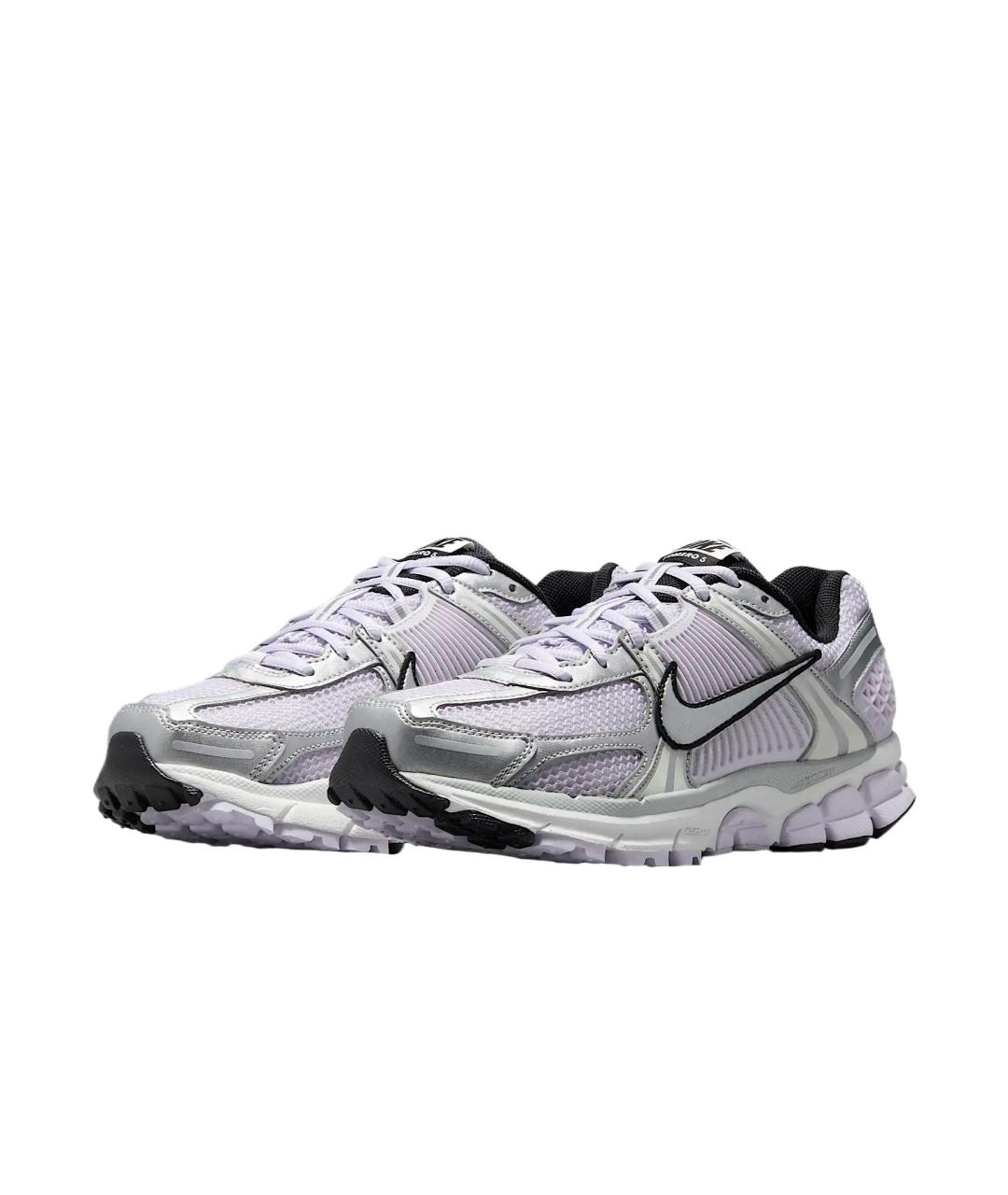 NIKE Фиолетовые кожаные кроссовки, фото 3